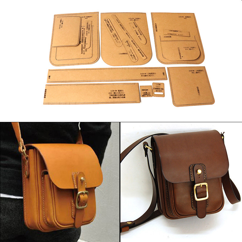Leatherwork Templates - DIY 가죽 공예 숄더백 메신저백 다이