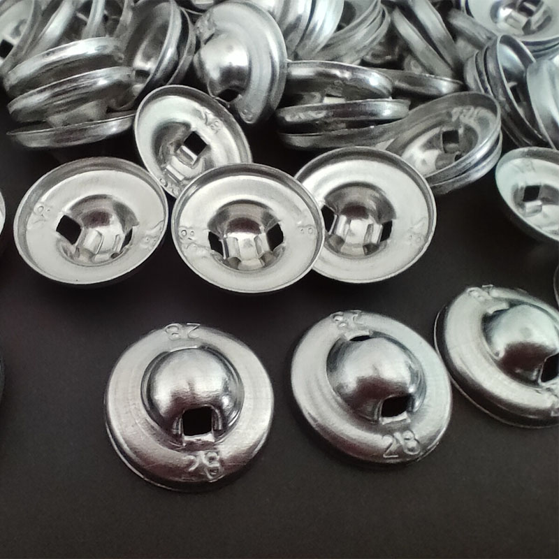Leatherwork Eyelets - 500개 금속 패브릭 커버 버튼 22L
