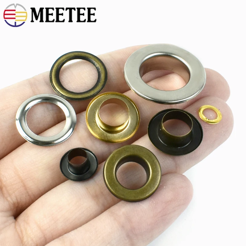 50Pcs 3.5-15mm 금속 구멍 O 링 버클 의류 - Leatherwork Eyelets 리뷰 및 가격
