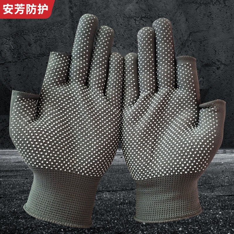 방수 미끄럼 방지 보호 작업 장갑 두꺼운 내마모성 라텍 - Leather Work Factory 리뷰 및 가격