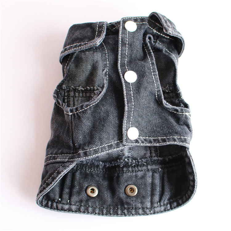 도매 애완 동물 의류 패션 클래식 멋진 데님 개 옷 조 - Leather Work Jeans 리뷰 및 가격