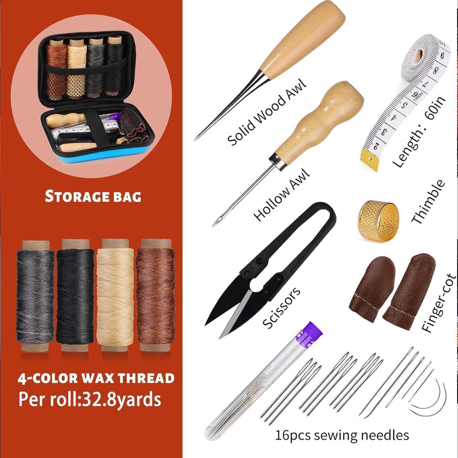 실내 장식품 바느질 키트 전문 핸드 가죽 작업 키트 견 - Upholstery Leather Work 리뷰 및 가격