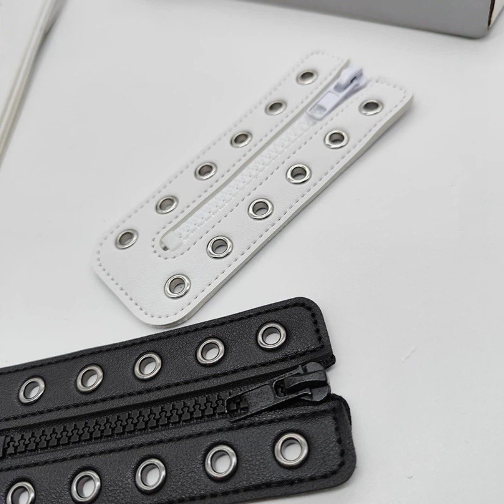 1쌍 6홀 가죽 레이스인 부츠 지퍼 인서트 조절 가능한 - Leatherwork Eyelets 리뷰 및 가격
