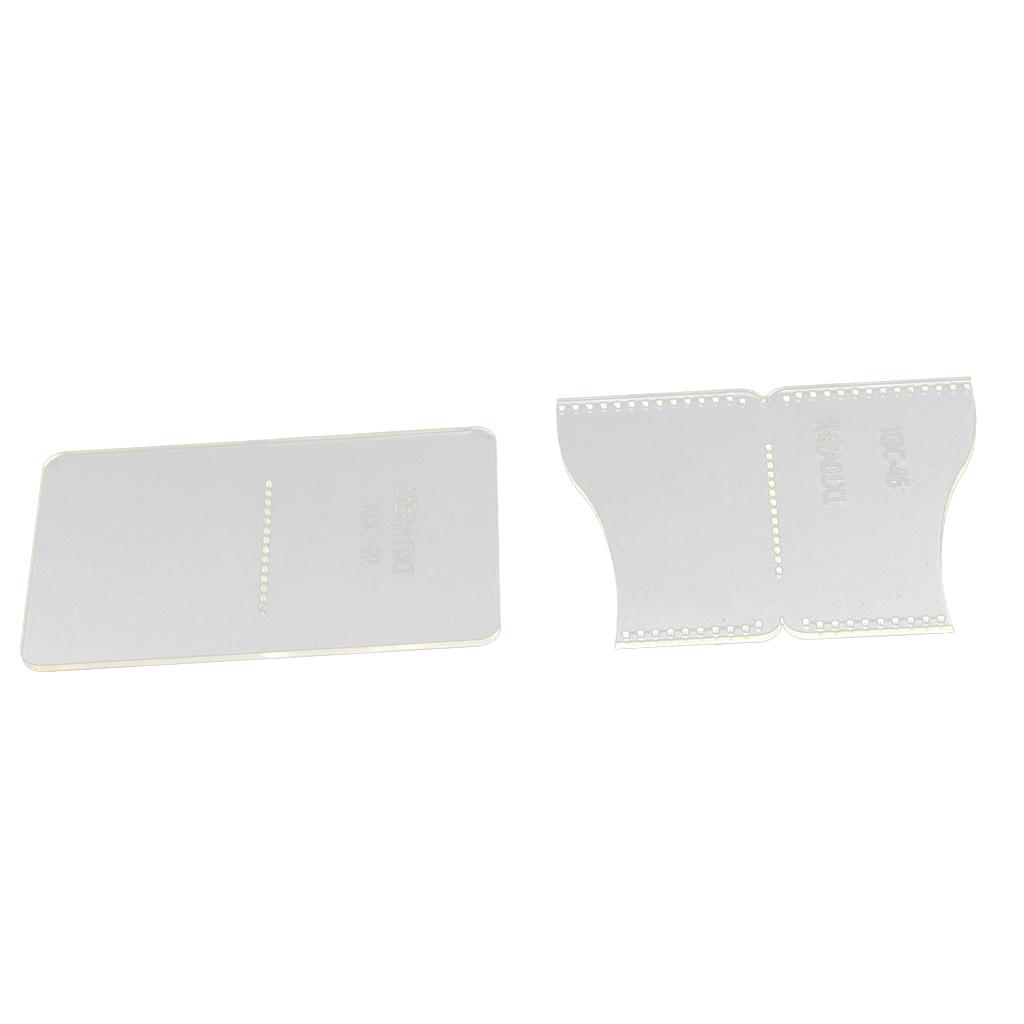 아크릴 가죽 공예 템플릿 카드 홀더 지갑 패턴 스텐실  - Leatherwork Templates 리뷰 및 가격