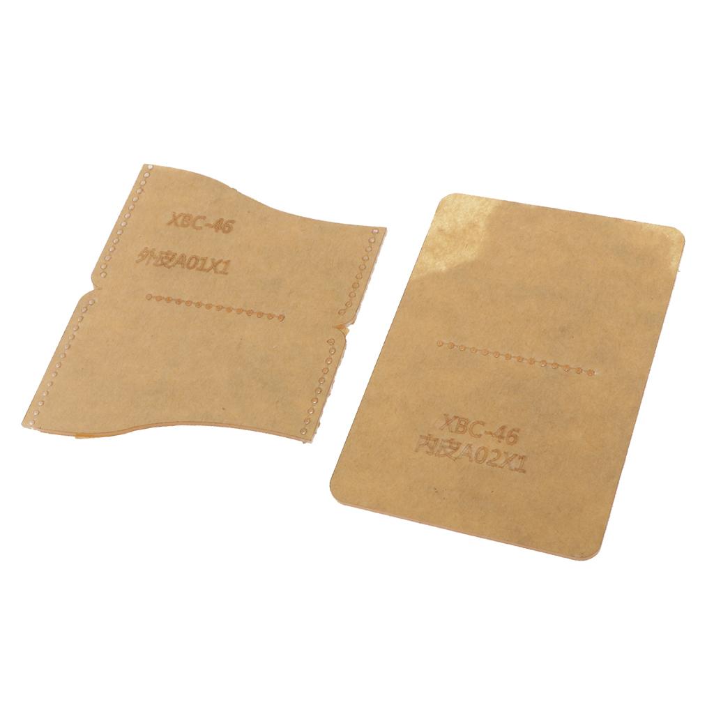아크릴 가죽 공예 템플릿 카드 홀더 지갑 패턴 스텐실  - Leatherwork Templates 리뷰 및 가격
