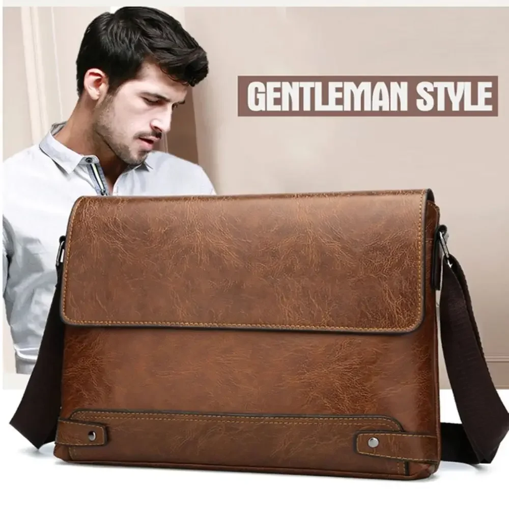 남성용 서류 가방 PU 가죽 토트 보스턴 통근 노트북  - Leatherwork Designs 리뷰 및 가격