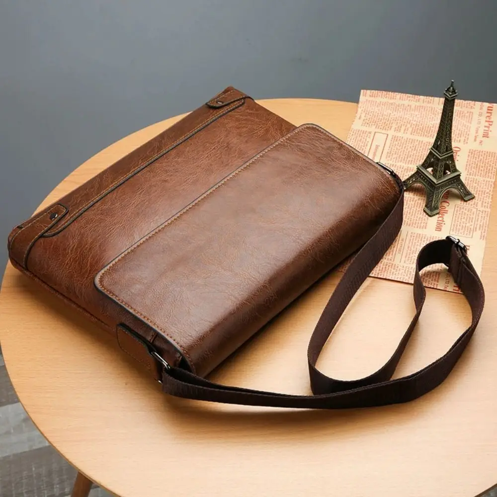 남성용 서류 가방 PU 가죽 토트 보스턴 통근 노트북  - Leatherwork Designs 리뷰 및 가격