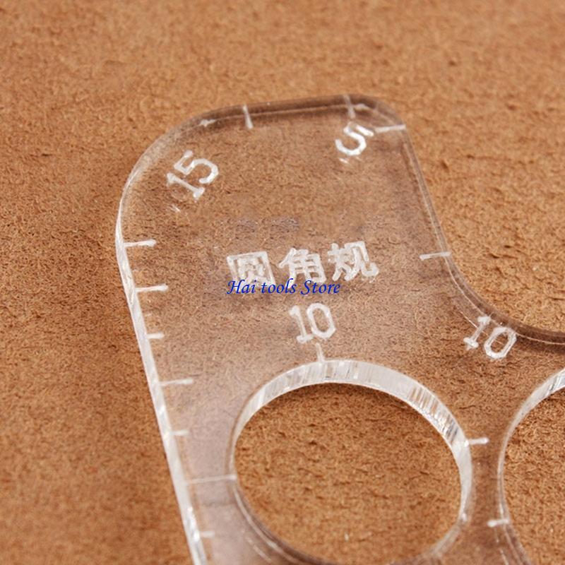 X37E 둥근 모서리가 있는 전문 등급 아크릴 가죽세공 - Leatherwork Templates 리뷰 및 가격