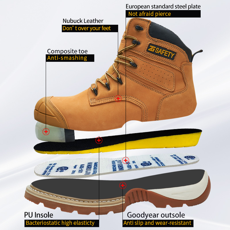 소가죽 작업화 정품 가죽 안전화 남성용 6KV 절연화  - Leather Work Fabric 리뷰 및 가격