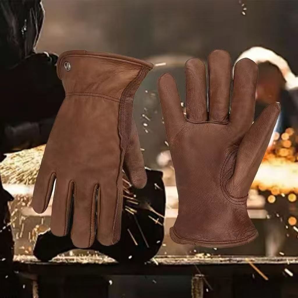 탑그레인 소가죽 장갑 방풍 내마모성 사계절 오토바이 사 - Leather Work Factory 리뷰 및 가격